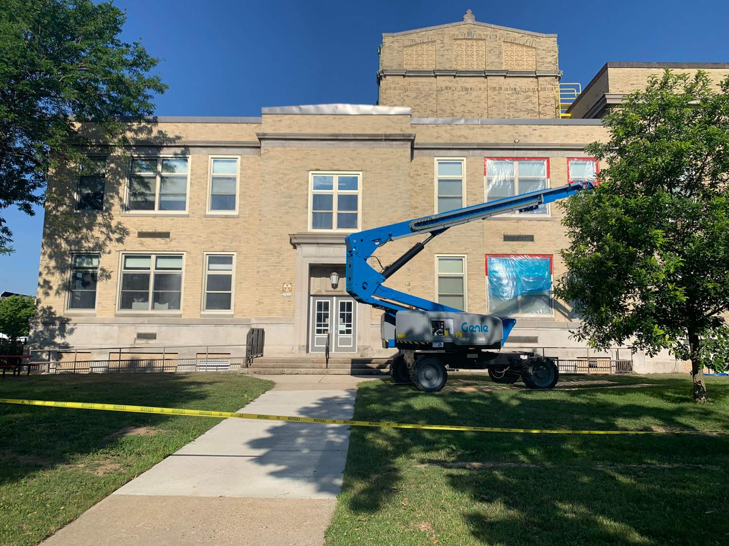 Shorewood Schools concrete restoration